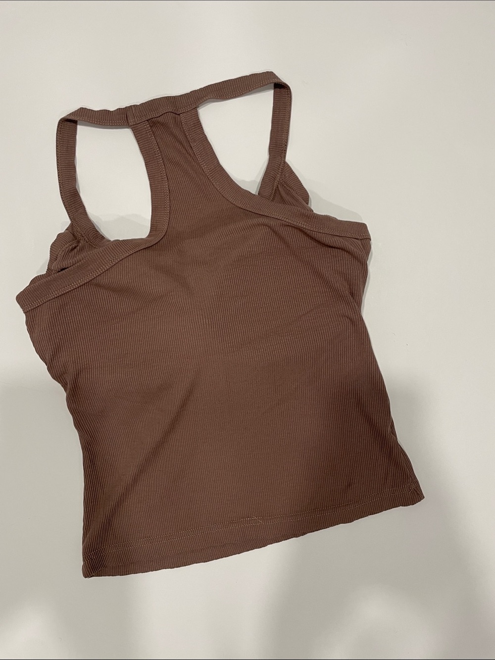 NWOT 2 Pack Ribbed Racerback Tanks - Picture 7 of 8